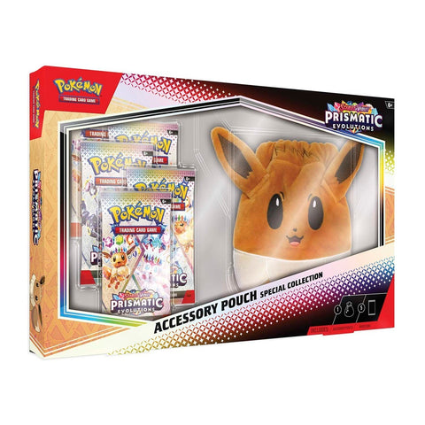 Pokémon TCG: Prismatic Evolutions Accessory Pouch Special Collection