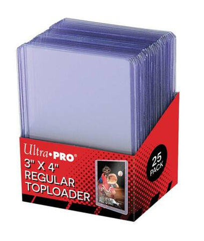 Ultra Pro Clear 3 X 4 Toploader (25 pack)